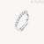 Anello donna Brosway Desideri acciaio con zirconi bianchi BEIA003B mis 14