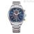 Citizen Metropolitan Chrono CA0459-79L men's chronograph watch with steel blue background