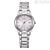 Eco Drive Citizen Lady FE1241-71Z women's watch with pink steel background