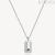 Brosway Forge men's necklace BGF01 316L steel  with central plate.