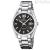 Festina Classic time only men's watch, black background F20683/6, steel case and bracelet