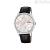 Festina Retro F20278/A multifunction men's watch, steel, white background, leather strap