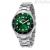 Sector 230 black and green multifunction men's watch R3253161050 steel
