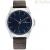 Tommy Hilfiger Norris men's only time watch, blue background, leather strap 1710549