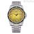 Eco Drive Citizen Marine time only men's watch, yellow AW1816-89X, steel case and bracelet