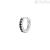 Brosway FANCY women's hoop earring in 925 silver with black zircons FMB84