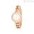 Women's only time watch Liu Jo Dancing Chain pink TLJ2242 steel with crystals