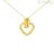 Stroili Isabelle 9Kt Yellow Gold heart necklace for women 1429439