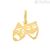 Women's masks pendant in 9Kt yellow gold Stroili Poeme 1432058