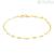 Women's 9KT Yellow Gold chain bracelet Stroili Mon Petit 1432399