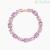 Bracciale donna Mabina Argento 925 rosato con cristalli glass viola 533898-17