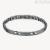 Brosway Bullet BUL58 men's bracelet with 316L steel PVD polished and sandblasted black