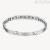 Brosway Bullet BUL59 men's bracelet with polished 316L steel plate and chain links